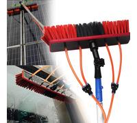 XNKLPY Pértiga Telescópica Limpieza Tejados Teja con Rotación de 180° Cepillo Limpieza, con Alimentación de Agua Palo Extensible Limpieza Canalones para Placas Solares y Ventanas