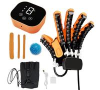 XNKLPY VersióN Mejorada De Guantes Robot De RehabilitacióN De Manos Ictus Equipo De RecuperacióN Dedo Hemiplejia Ejercicio De La Mano para Manos con Artritis(Size:Mano Derecha M,Color:A)