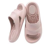 Xnlonby Zapatillas de masaje para mujer, zapatos de masaje de pies, acupresión, pantuflas, alivio, neuropatía, artritis, fascitis plantar, dolor