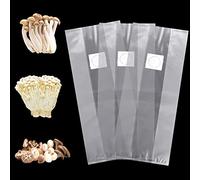 xnnmzhao Bolsas de Cultivo de Setas, 24 Duradera Unidades Bolsas de Cultivo de Setas de Mushroom 32 x 50 cm, Bolsas de Cultivo de Hongos para Cultivo de Hortalizas para Setas y Cereales