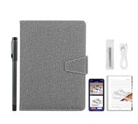 XNote Juego de Escritura Inteligente impulsado por IA, Tableta de Papel de Tinta electrónica con sincronización en Tiempo Real con la aplicación, Cuaderno Inteligente Reutilizable(Gray)