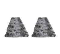 Xnuiasqe 2 alfombras para sala de estar de 160 x 60 cm, alfombra de pasillo, lavable, antideslizante, alfombras de suelo