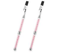 Xnuiasqe 2 herramientas de ayuda para pulseras, equipo de ayuda, asistente de cocodrilo, clips de pulsera, ayuda para ponerte tú mismo (rosa)