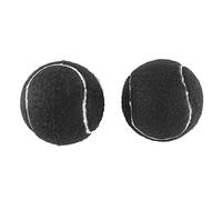 Xnuiasqe 2 Piezas Pelota de Tenis Precortada para Patas de Muebles y ProteccióN del Piso, Cubierta de Almohadilla de Fieltro Resistente y Duradera, Negro