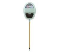 Xnuiasqe 2024 Medidor de Humedad del Suelo 4 en 1, Humedad del Suelo/Luz/Nutrientes/Medidor de PH para Jardinería, Césped, Agricultura, Uso de Plantas de Exterior