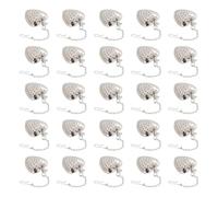 Xnuiasqe 25 Piezas Colador de Té Infusor de Bola de Té de Acero Inoxidable Suelto, Gancho de Cadena Extendida para Condimentos Botella Favores de Fiesta