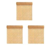 Xnuiasqe 3 correas de ratán natural de 16 pulgadas de y 40 pulgadas de (3.3 pies) rollos de correas de ratán para muebles, sillas, armarios