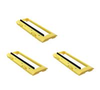 Xnuiasqe 3 fundas amarillas para cepillo principal de la barredora son adecuadas para A4, A4S, T4, X430, X432