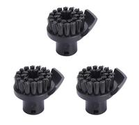 Xnuiasqe 3 piezas de repuesto para limpiador de vapor SC1/SC2/SC3/SC4/SC5 limpiador de vapor raspador de ranura cepillo redondo