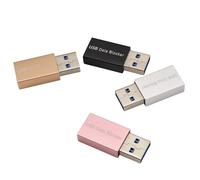 Xnuiasqe 4 Uds. Bloqueador de Datos USB, Adaptador de PrevencióN de Jacking USB de Solo Carga, Adaptador Bloqueador de SincronizacióN de Datos para Bloquear la SincronizacióN de Datos