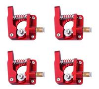 Xnuiasqe 4 x Kit extrusor, alimentación transmisión extrusora de aluminio de repuesto para 3/3 Pro -10, 10S, -10 S4, -10 S5, 1,75 mm mano