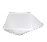 Xnuiasqe 50 fundas protectoras de gel OPP para tocadiscos LP bolsa de abierta