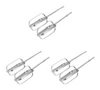 Xnuiasqe 6 batidores de mano para Lton 62682RZ 62692 62695V 64699, reemplazo de piezas de mezclador, accesorio eléctrico para batidora de mano