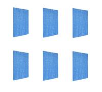 Xnuiasqe 6 filtros para purificador de aire Mc70Kmv2 Mck57Lmv2 Bac006A4C Elemento filtrante plisado