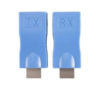 Xnuiasqe a RJ45 Red Repetidor 2 PCS Extensor Transmisor y Receptor Red