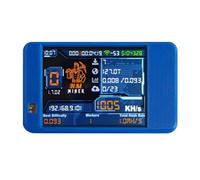 Xnuiasqe Actualizado con Tasa de Hash de 992 /S ESP32-2432S028, Pantalla de 2,8 Pulgadas, Carcasa Colorida CYD, Bitcoin, Criptomonedas, Lotería Individual D