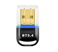 Xnuiasqe Adaptador Dongle USB Bluetooth 5.4 para PC RatóN InaláMbrico Teclado Altavoz MúSica Audio Receptor Transmisor Bluetooth