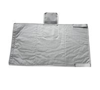 Xnuiasqe Cama de Viaje en AvióN para NiñOs PequeñOs, Extensor de CojíN para ReposapiéS de AvióN para NiñOs, Elementos BáSicos de Viaje en AvióN para NiñOs, Gris