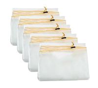 Xnuiasqe Colador de Miel, 5 Bolsas de Filtro de Miel, Colador de Ultrafina con Cordón Ajustable, Equipo para Extraer Miel.
