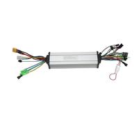 Xnuiasqe Controlador de Bicicleta Eléctrica de 24 V, 36 V, 48 V y 350 W, con Doble Accionamiento, de Aluminio, PCB y Plástico, Velocidad Constante.