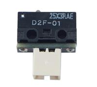 Xnuiasqe D2F 01 Interruptores de límite PH2.0 Interfaz Micro Switch ERCF V2 Endstop para impresoras 3D DIY -da -Te y una sola tarjeta 1 unidad