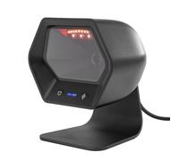 Xnuiasqe Escáner de Código de Barras QR 2D de Escritorio, Escáner de Código de Barras de Alto Rendimiento para Supermercados, Lector de Código de Barras para Cajeros Automáticos