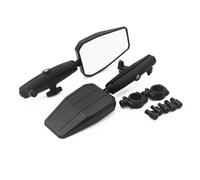 Xnuiasqe Espejo de Motocicleta Ajustable en áNgulo Universal con Soporte para Manillar de 7/8 Pulgadas y Tornillos de 8/10 mm para Ciclomotor de Bicicleta Scooter