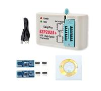 Xnuiasqe EZP2023 Programador USB SPI Flash de Alta Velocidad EZP2023 Soporte 24/25/93 EEPROM Bios 25T80 GrabacióN Sin ConexióN Copia