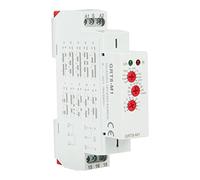 Xnuiasqe GRT8-M1 Relé de Tiempo de Retardo Temporizador Multifuncional AC DC Contactor Aislador con 10 Funciones Montaje en Riel DIN 12V-240V