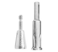Xnuiasqe Herramienta para Torcer Cables 2 Uds, Pelacables de Cables EléCtricos con VáStago Hexagonal de 1/4 Pulgada y Herramienta para Pelar Cables Twister, Twister de Tuercas de Alambre