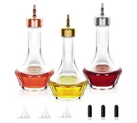 Xnuiasqe Juego de 3 de Bitter de 1,7 Oz/50 Ml, Herramienta de Barra Profesional de Primera Calidad para Hacer Manualidades en Bares y Restaurantes en Casa