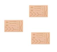 Xnuiasqe Kit de entrenamiento de sutura para la piel, kit de entrenamiento de sutura, almohadilla de sutura, accesorios para práctica y entrenamiento