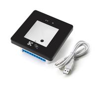 Xnuiasqe Lector de Control de Acceso Código Qr Dinámico Control de Acceso Lector de Tarjetas RFID Lector de Códigos de Barras para Tarjetas de Teléfonos Móviles ID Fácil de Usar