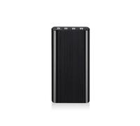 Xnuiasqe Mini Grabadora de Voz Activada de 500 Horas, Dictáfono con Reducción de Ruido, Reproductor MP3 de 8 GB