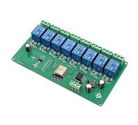 Xnuiasqe MóDulo de Relé WiFi InaláMbrico ESP8266 de 8 Canales Placa de Desarrollo de ESP-12F DC 5V/7-28V Control Remoto de la AplicacióN E-
