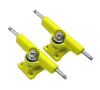 Xnuiasqe Monopatín de dedo con gancho y base para monopatín de dedo profesional amarillo