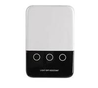 Xnuiasqe Panel de Interruptores con Control Remoto Inalámbrico para Dormitorio Superior, Práctico Dispositivo de Apagado Automático de Luz, Sin Cableado, Papel Tapiz de Pared.