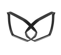 Xnuiasqe Para NX4 2021 2022 Espejo Retrovisor Lateral de Coche Cubierta de Cejas de Lluvia Accesorios de ProteccióN de Sombra, Fibra de Carbono