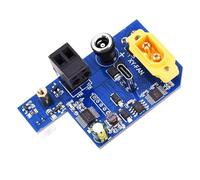 Xnuiasqe Placa de Control de Ventilador y Entrada de Energía de Interfaz Múltiple Módulo de Bricolaje de Fuentes de Alimentación Ajuste de Velocidades 6-70 VCC