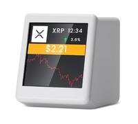 Xnuiasqe Rastreador de Criptomonedas con WiFi de 2,4 GHz y Visualizador de Precios. Se Pueden Cambiar Libremente Entre 300 Criptomonedas Principales para B.