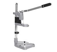 Xnuiasqe Soporte para Taladro de Banco de Aluminio, Base para Taladro EléCtrico de un Solo Cabezal, Soporte para Taladro, Accesorios para Amoladora EléCtrica para CarpinteríA