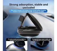 Xnuiasqe Soporte Universal para Teléfono de Coche, Multifuncional, Mejorado, Giratorio 360°, con Almohadilla Antideslizante para Salpicadero.