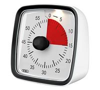 Xnuiasqe Temporizador de 60 Minutos, Temporizador de Aula, Temporizador de Cuenta Regresiva para NiñOs y Adultos, Herramienta de GestióN del Tiempo para EnseñAr Negro