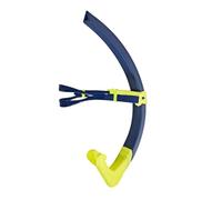 Xnuiasqe Tubo de Snorkel para Entrenamiento de Natación, Tubo de Respiración Frontal con Boquilla de Silicona de Montaje Central, Tubo de Respiración Estilo Libre para Adultos B