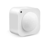 Xnuiasqe Tuya 2 en 1 Sensor de Movimiento PIR Zigbee Inteligente + Detector Infrarrojo Pasivo de Brillo Sensor de Alarma Antirrobo Alimentado por BateríA