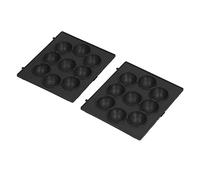 Xnukaw Bandeja para Hornear de Acero Inoxidable, Bandeja para Albóndigas | Apta para Lavavajillas, Tamaño de Orificio de 3.4 Cm, Versátil para Postre de Restaurante de Cocina