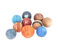 Xnukaw Juguetes de Planetas del Solar, Paquete de 10 Bolas de Estrés | Bolas de Espuma de PU para Apretar, Diseño Realista, Terapia de Manos para Enfoque en TDAH, Recuerdo de Fiesta Espacial