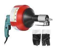 XNXYSMKJ Desatascador de desagües eléctrico de Mano de 20-65 mm, desatascador Manual para fregaderos, inodoros, alcantarillas, draga, máquina de Limpieza de obstrucciones, 8 m