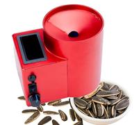 XNXYSMKJ Desgranadora portátil de Semillas de Girasol, separadora automática de Semillas de Girasol, Recargable, con batería de 2600 Ah y Voltaje Ajustable, para Uso doméstico. (Red)