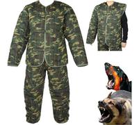 XNXYSMKJ Traje antimordeduras de Entrenamiento para Perros policía con protección de Cuerpo Completo Grande, Mono antimordeduras de Perros, Ropa de Trabajo de Rescate de Perros callejeros